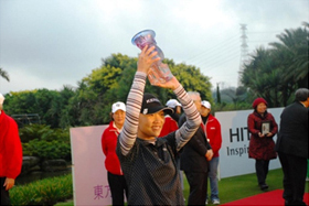 圖片：盧曉晴獲得大賽冠軍
